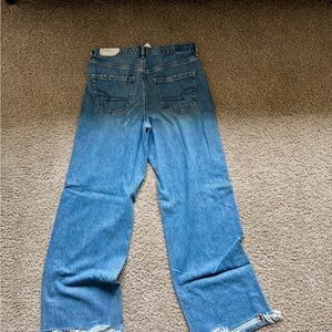 American Eagle Dreamy Drape Super High-Rise Baggy Wide Leg